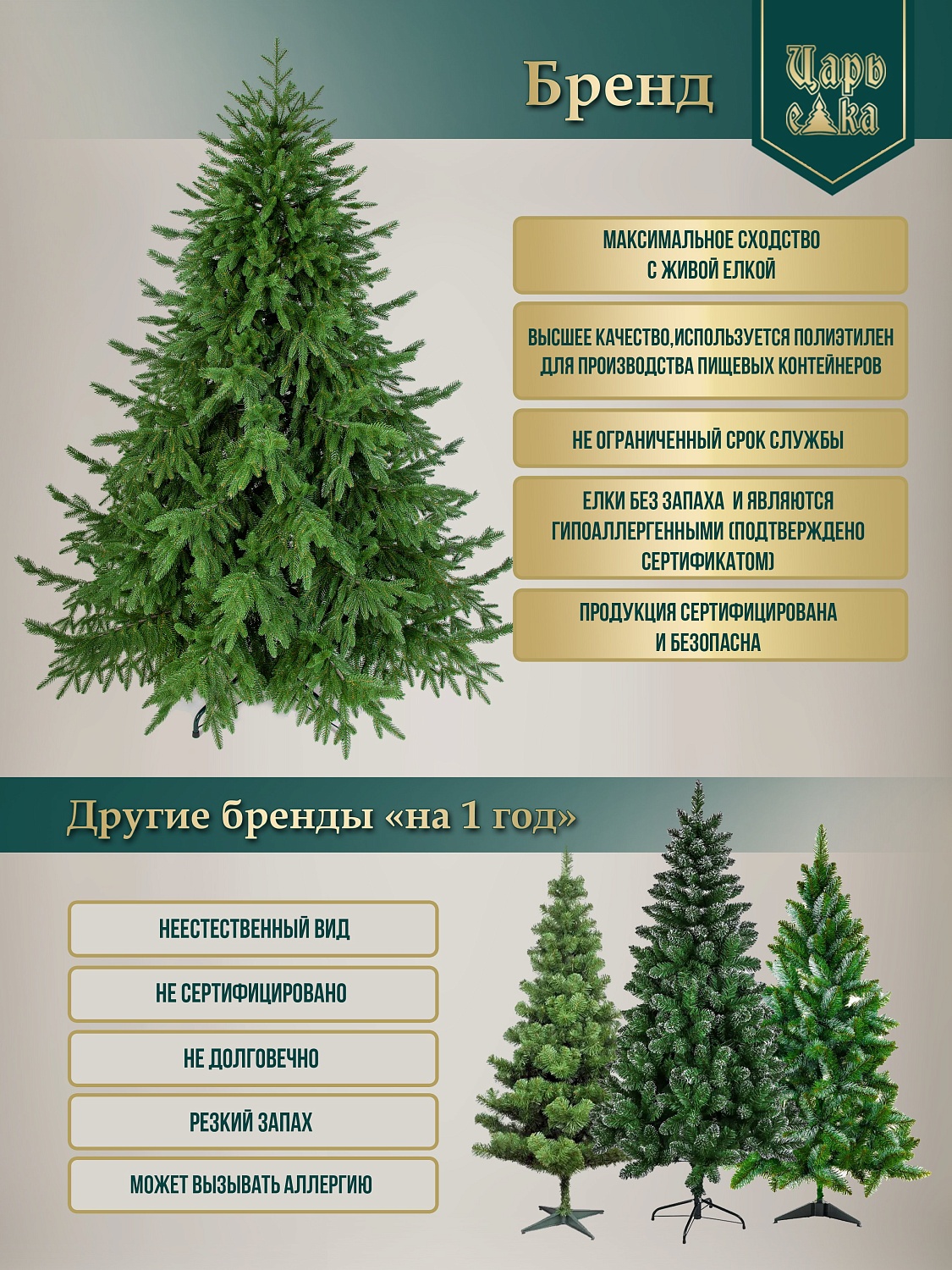Ель искусственная Царь Елка Адель Алмазная заснеженная с освещением LED