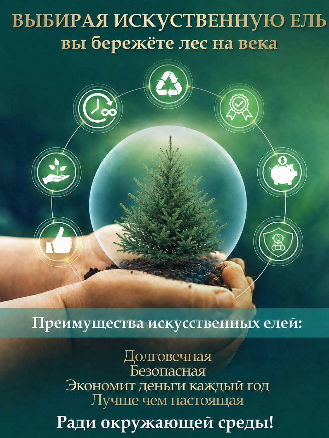Ель искусственная Царь Елка Норвежская